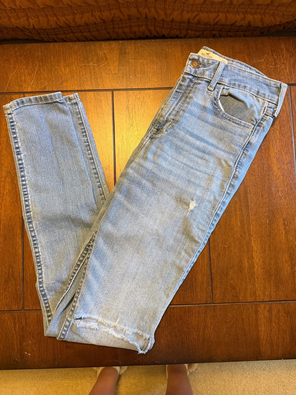 Hollister Light Wash Super Skinny Jeans